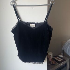 Express Black Bustier Camisole Top